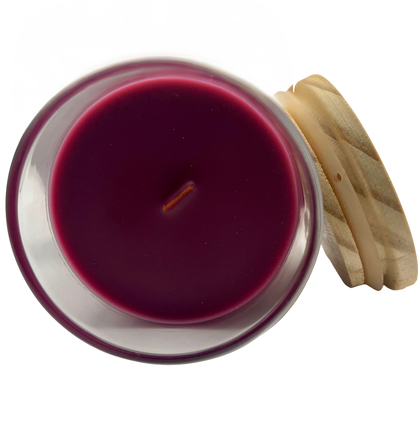 Cranberry Tulips Wooden Wick Candle 8.0 oz (150.2g)