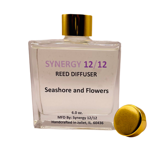 Reed Diffuser Set (6 Fl. oz.) Seashore and Flowers