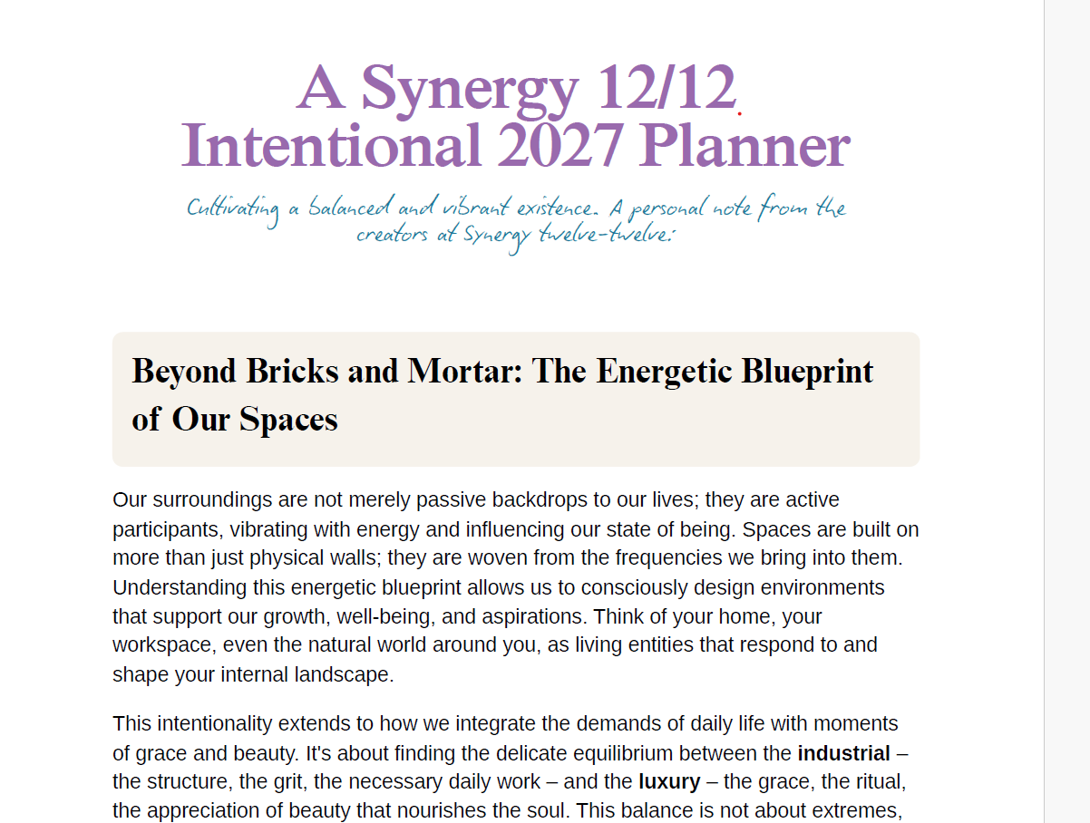 Weekly Planner 2027: Tools for Intentional Action and Mindful Living
